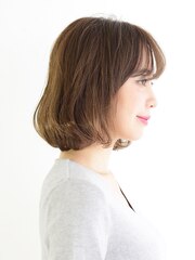 オトナ女子のための☆”とろみ”ワンカールボブ