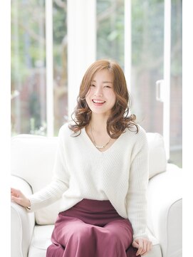 アーサス ヘアー デザイン 上越店(Ursus hair Design by HEADLIGHT) オトナ女子セミディ