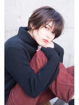 ケアリー 武蔵小杉(Carelly) 大人かわいい前髪セシルカットココアブラウンフリンジウェーブ