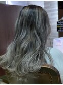 外国人風コントラストエアータッチ