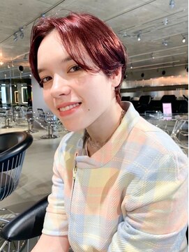 スクリーンギンザメゾン 銀座(SCREEN GINZA MAISON.) クラゲヘアー/小顔に見せるヘア/ココアベージュ/銀座