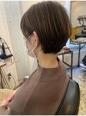 丸みショートボブ！