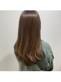 レイヤーロング/グレージュアッシュ/20代30代40代