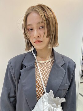 ヌープヘアーアイス(NUUP.hair ici) ハイトーン×ローライト