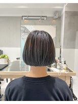 ガリカ 蔵前(Gallica)&nbsp;【佐久間史将】クールな大人ショートボブxデザインカラー