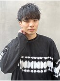 【aRietta】会社にバレないパーマ×ナチュラルマッシュ