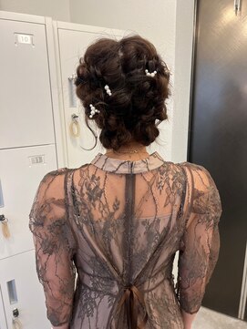 ボタン ハカタ(VOTAN hakata) 【ろみおStyle】結婚式ヘア/ヘアアレンジ