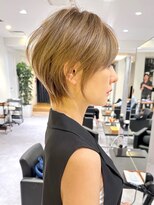 バンプ ギンザ(BUMP GINZA)&nbsp;ハイライト×絶壁解消×ひし形ショート【安野】