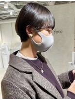 フォト イケブクロ(foto IKEBUKURO)&nbsp;ショート/ボブ×ブリーチ/イヤリングカラー/インナーカラー/池袋
