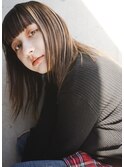 シースルー_前髪/シースルーバング/ぱっつん前髪