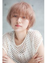 アッシュ 池袋店(Ash)&nbsp;10代20代30代『大人可愛い/ハイトーンショート』　＃池袋駅