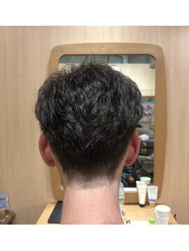 ノート(note) ツーブロック アップバング