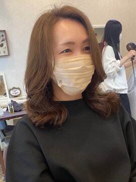 ミルティ(Myrtille) ミルティ☆レイヤー×デジパー×コバルトグレージュ