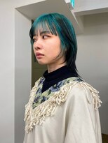 トナリ(tonari)&nbsp;ウルフ×ターコイズブルー×ローライト