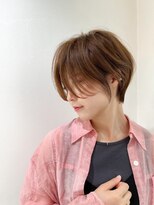 ロンドエニカ 大宮(Lond enika)&nbsp;切りっぱなしボブエアリーロングピンクブラウン美髪のススメ