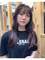 メゾンシアー(Maison Sheer) lavender pink / 顔周りレイヤー