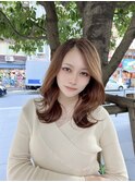 【monaco】前髪なし/面長補正/レイヤーミディアム/広尾美容室