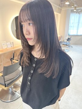 テトラ バイ ネオリーブ 横浜西口店(tetra by neolive) レイヤーカット　顔周りレイヤー　ブリーチなし　横浜