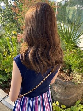 マフェラダー(mahae RUDDER) ナチュラルブラウン×オレンジ