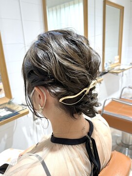 アルクバイネオリーブ 荻窪店(arc by neolive) ゆるふわアップスタイル☆
