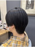 【ショートスタイル】黒髪/小顔/ワンレン