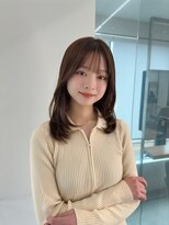 フィル 横浜(fil)&nbsp;レイヤー_大人ガーリーダークアッシュ似合わせカット