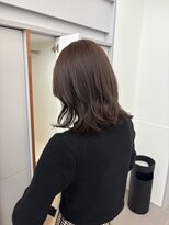 ローレンアオ(LOREN AO)&nbsp;【LOREN AO】透明感グレージュ/くびれボブ