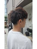緩めパーマ
