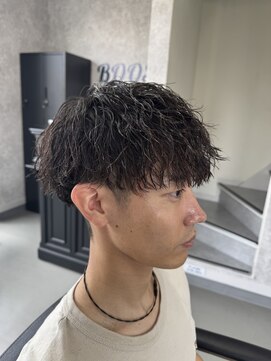 ブースト(BOOST) 刈り上げマッシュor縦落ちツイストスパイラル