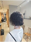 スパイラルパーマ
