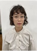 レイヤーボブ/ウェーブミディアム[中崎町/梅田駅］