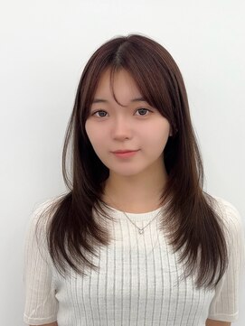 アマトウキョウスマートサロン(AMA TOKYO×Smart Salon) くびれレイヤー/顔まわりカット/くびれ巻き/レイヤーカット