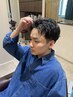 【メンズ限定】カット+眉カット　￥6250