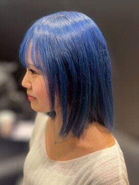 ジエクト 本店(The Ect) ブルーカラー/ダブルカラー/ハッシュボブ