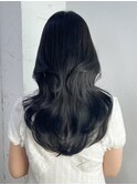 ロング韓国ヘア顔周りレイヤーフェイスフレーミング_ba564341