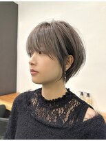 ビューエヒメ(VIEW EHIME)&nbsp;20代30代40代くすみベージュマッシュショート