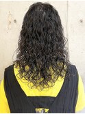 スパイラルパーマ　黒髪パーマ　20代30代40代