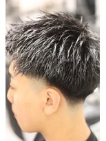 キングスマントーキョー 立川北口店(KINGSMAN TOKYO) アップバング / ツーブロック / スキンフェード 【立川】