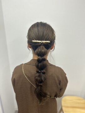 ランリ 金山 名古屋(Ranri) 【編みおろし】　金山/名古屋/東別院/ヘアアレンジ