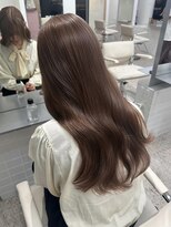 ペレ アネックス 大阪梅田茶屋町店(PELE ANNEX)&nbsp;ミディアムヘア/デザインカラー/フェイスフレーミング/梅田