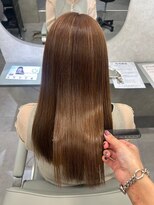 ニュイ 茨木店(nui +)&nbsp;黒髪/クラゲヘアー/オリーブグレー/小顔/ココアベージュ/茨木