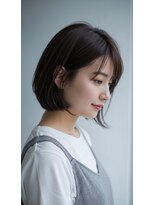 コートフィールエー(CO_T feel.a) 【小顔×時短】骨格補正カットで作る大人可愛い艶ボブ☆本町