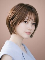 レム 長町店(L.E.M)&nbsp;ナチュラルミニボブ×ミルクティーブラウン