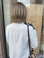 ニコリヘアワークス(nicori hair works)&nbsp;レイヤー×ボブ×ハイライト2