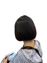 リエットサローネ(Lieto Salone)&nbsp;ナチュラルボブ。襟足はすっきり