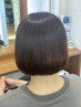 平日夕方特別価格（通常6600円）カット＋濃厚トリートメント￥6000ロング7000