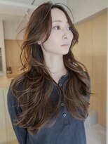 バベル 西宮(BABEL)&nbsp;ロングハイレイヤー/ベージュ/髪質改善トリートメント