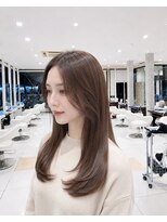 ヘアメイク アース 浜松市野店(HAIR & MAKE EARTH)&nbsp;髪質改善 艶髪 ベージュカラー