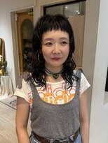 ランフィー(ramphy)&nbsp;個性派カットパーマスタイル