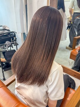 アムレヘアーエタ(amule hair eta) 【amule hair eta】髪質改善メテオカラー